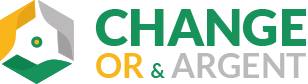 Change, OR & Argent. logo