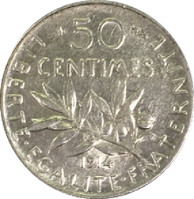 0.50 Francs Semeuse