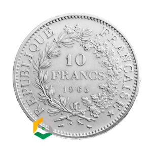10 FRANCS HERCULE argent CHANGE-OR-ARGENT Cannes