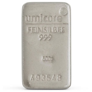 Lingotins d'argent de 500g
