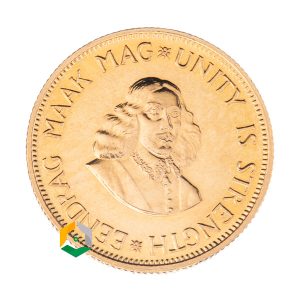 2 rand pièce or afrique du Sud