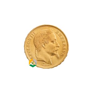 20 francs Napoleon Or change miramar Cannes Antibes Saint raphael